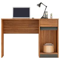 Escrivaninha Computador 1 Porta 1 Gaveta Amendola Grafito - 3