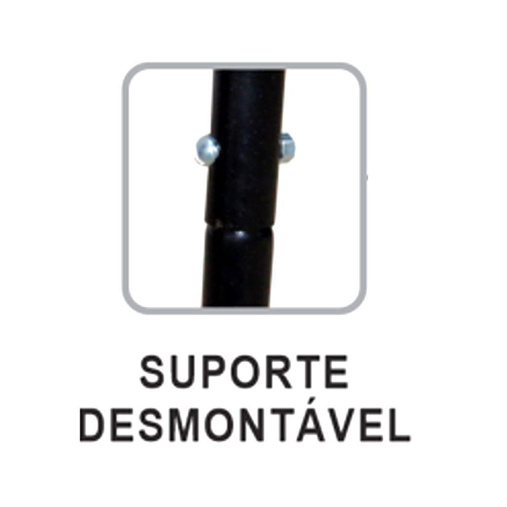 Churrasqueira Mega Grill Com Grelha E Suporte 92x78x30cm. - 2