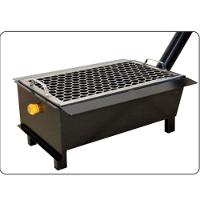 Fogão Churrasqueira Caipira Chapa 02 Furo Grelha 43X38X20Cm - 2