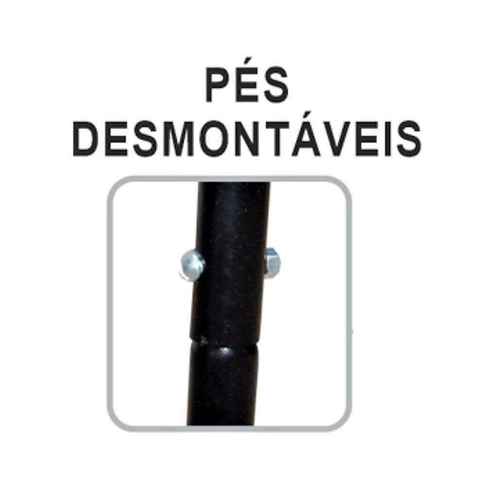 Churrasqueira Espetinho E Pé Ab 1 Grelha 3 Espeto 83X44X30Cm - 2