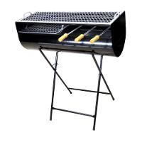 Churrasqueira Espetinho Pé Fe 2 Grelha 3 Espeto 100X76X30Cm - 1