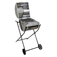 Churrasqueira Garden Grill Inox Grelha E Carrinho 94X40X35Cm - 1
