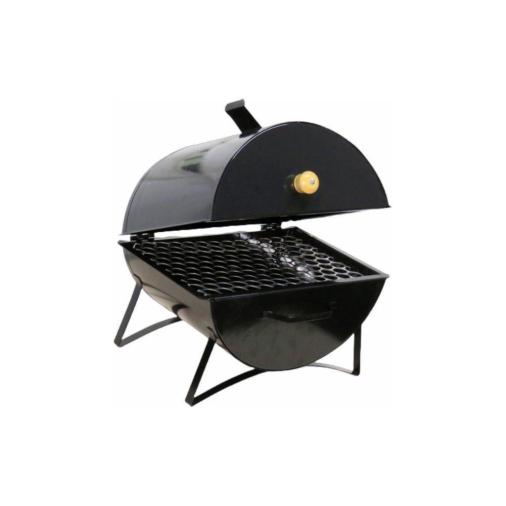 Churrasqueira Mini Bafinho Aço Carbono E Grelha 30x29x23cm - 1