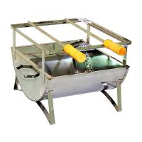 Churrasqueira Praia E Campo Aço Inox 2 Espetos 30x28x24cm - 1