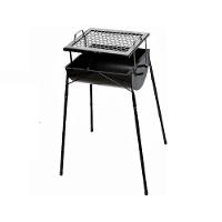 Churrasqueira Praia Campo Em Aço Pé E Grelha Ab 75x30x28cm - 1