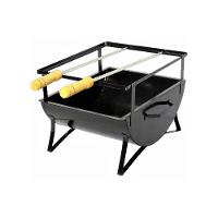 Churrasqueira Aço Carbono 2 Espeto Ab 30x28x24cm - 1