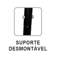 Churrasqueira Mega Grill Com Grelha E Suporte 92x78x30cm - 3