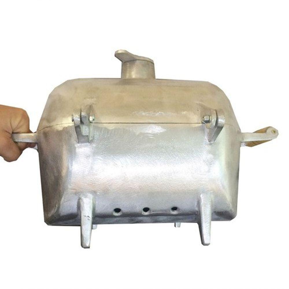 Churrasqueira Aluminio Fundido / Batido À Bafo Pequena - 2