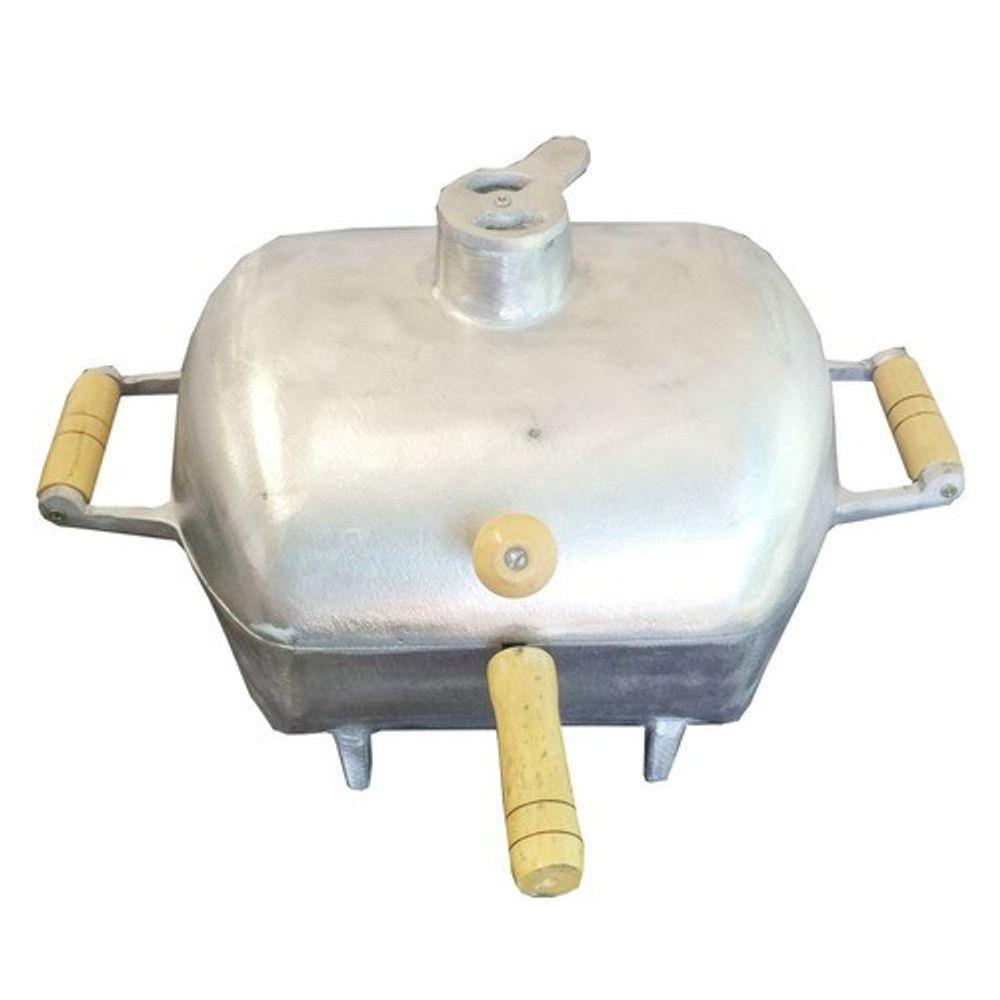 Churrasqueira Aluminio Fundido / Batido À Bafo Pequena - 5