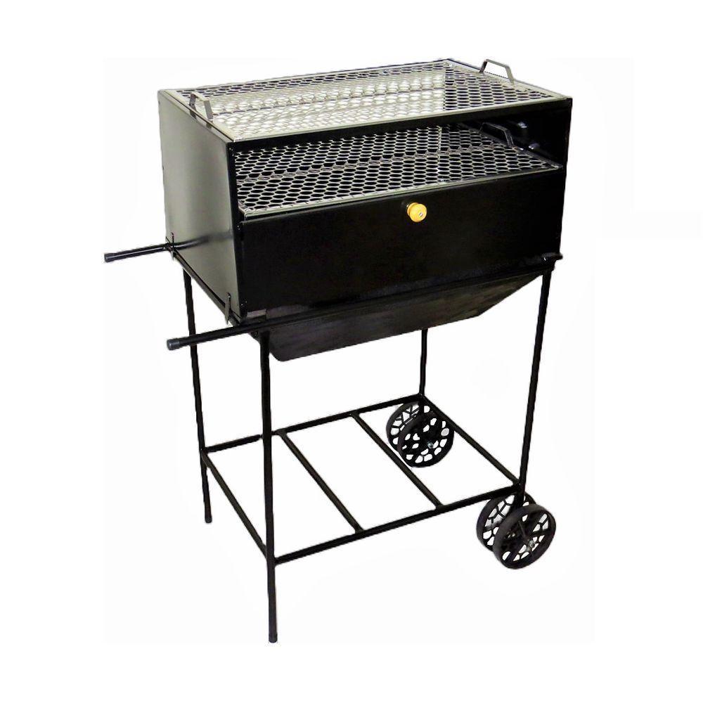 Churrasqueira Espetinho Master Grelhas Carrinho 98x62x41cm - 1