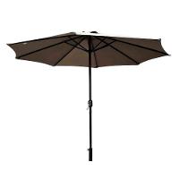 Ombrelone Central Bali Rivatti 270 Cm Em Alumínio Sem Base Capa Em Poliéster Fendi - 1