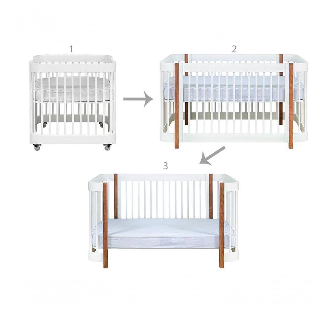 Berço Lola Branco + Colchão Incluso - 1