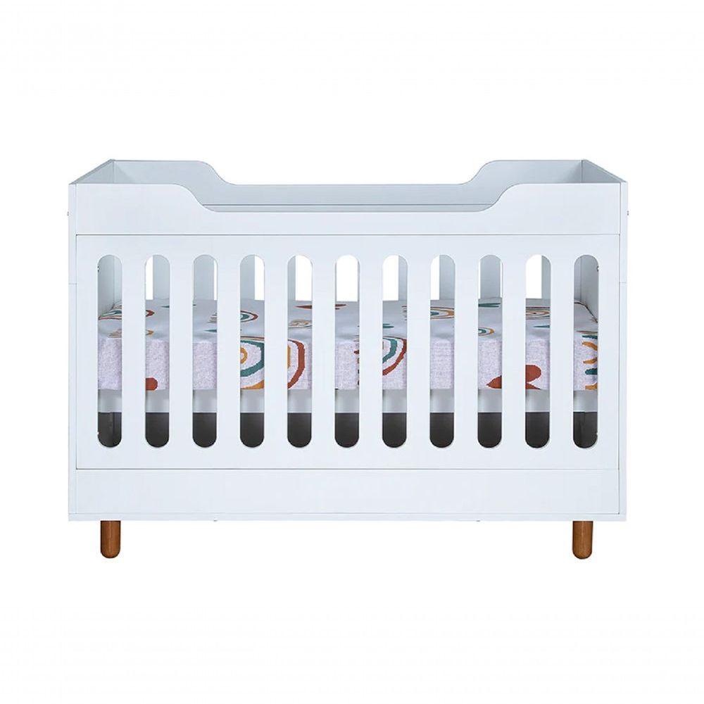 Berço Multiuso Mood Branco + Colchão Incluso - 4
