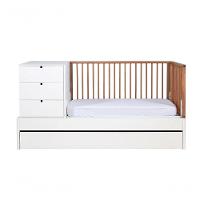 Berço Encanto Branco Com Grades Em Madeira + Colchão Incluso - 9