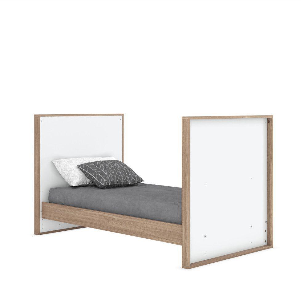 Berço Mini Cama 3 Em 1 Confete Henn Branco Com Jequitibá Hp - 4