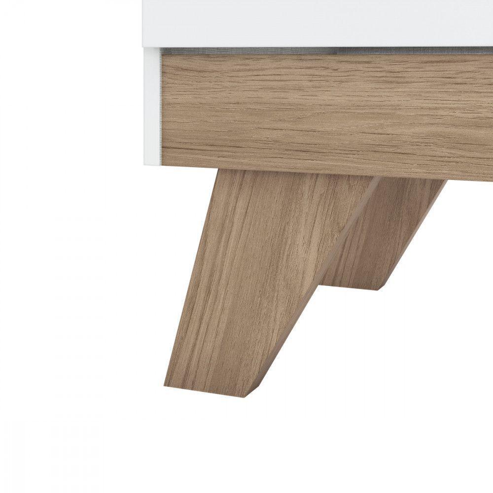 Berço Mini Cama 3 Em 1 Confete Henn Branco Com Jequitibá Hp - 6