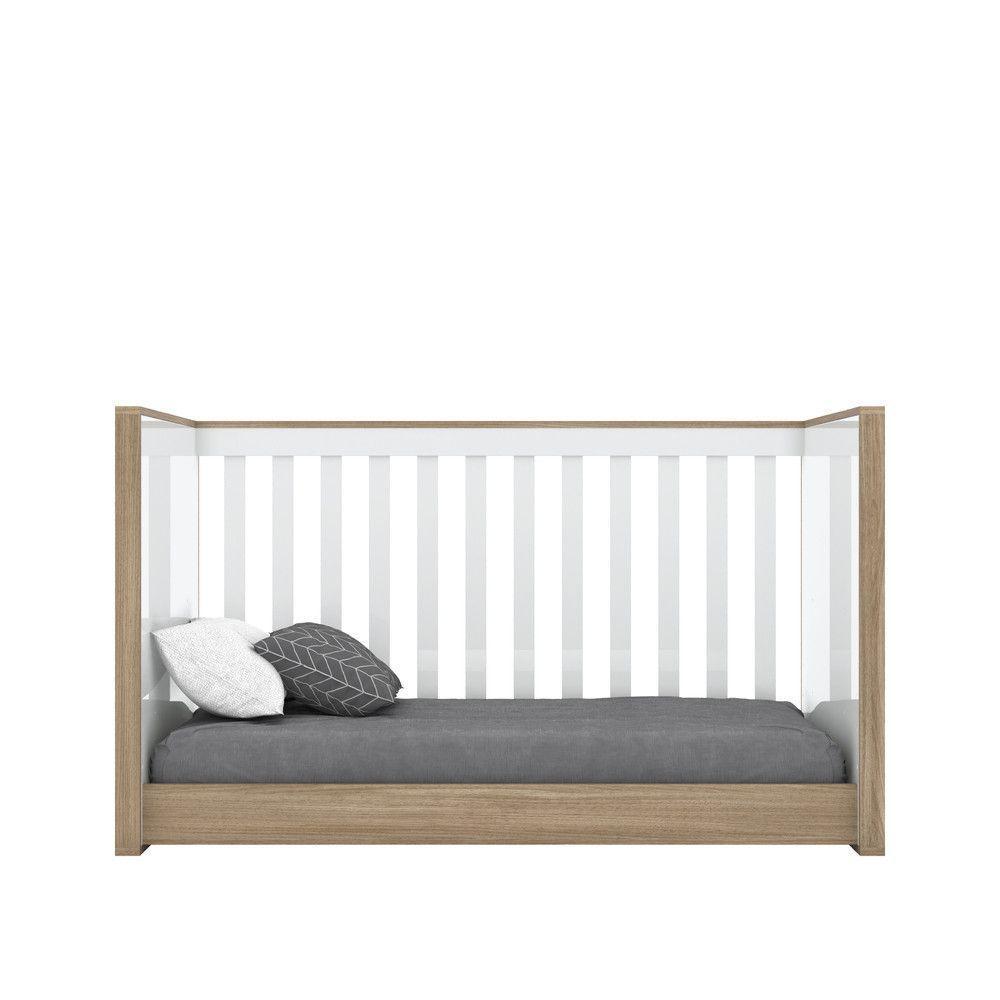 Berço Mini Cama 3 Em 1 Confete Henn Branco Com Jequitibá Hp - 10