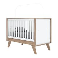 Berço Mini Cama 3 Em 1 Confete Henn Branco Com Jequitibá Hp - 2