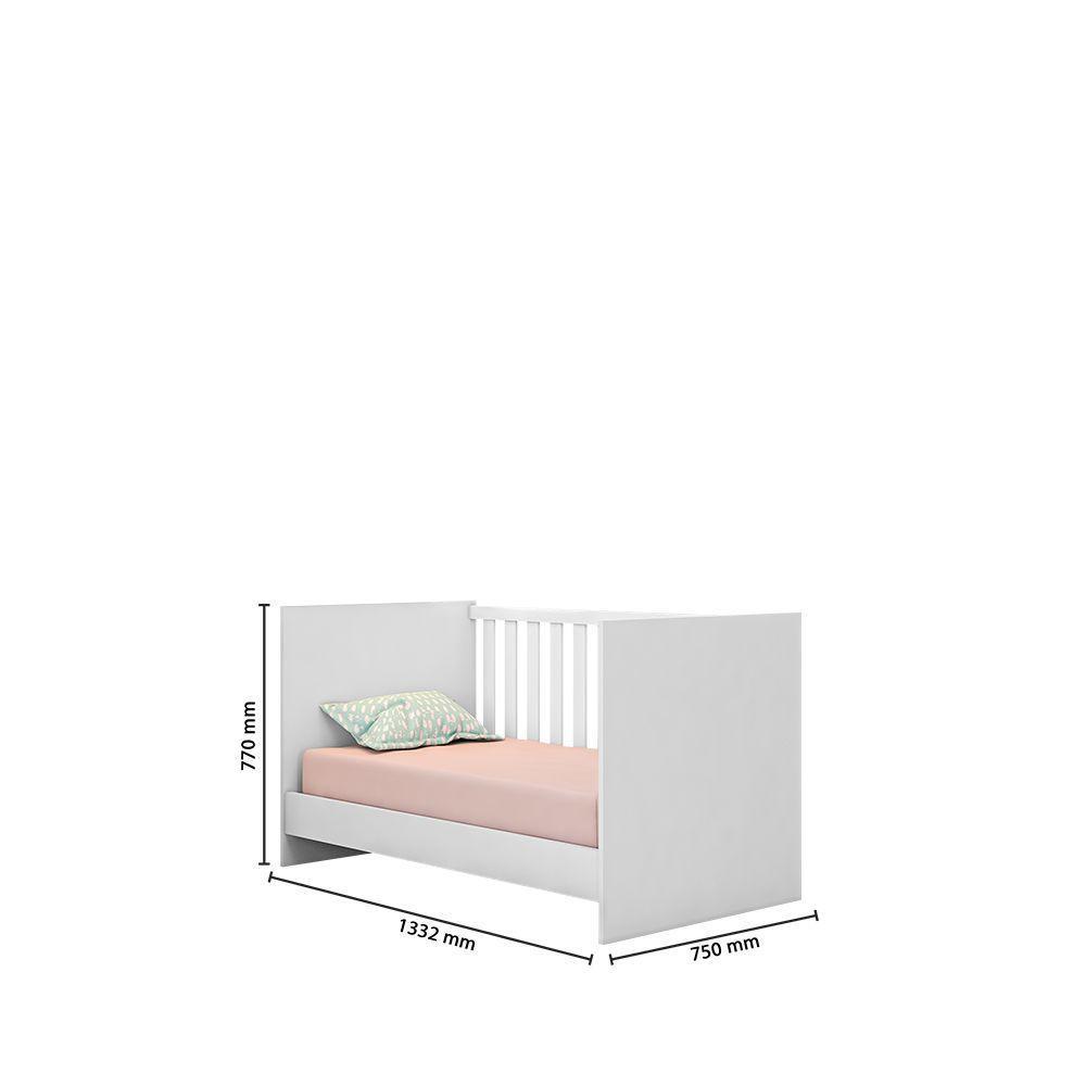 Berço Mini Cama Doce Sonho Branco - 2
