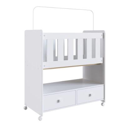Mini Berço Moisés By 511 Com Colchão 2 Gavetas Branco