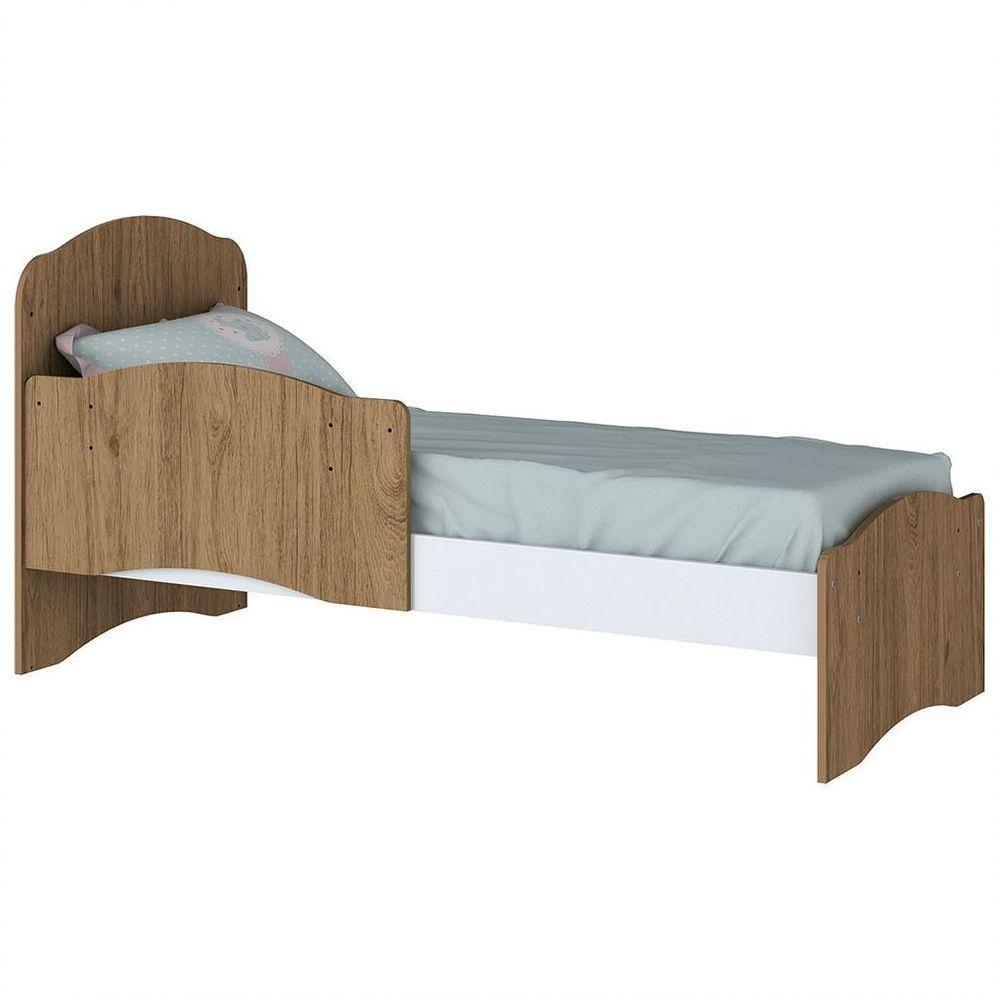 Berço Henn Mini Cama Bala De Menta I02 Rustico Com Branco - 2