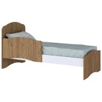 Berço Henn Mini Cama Bala De Menta I02 Rustico Com Branco