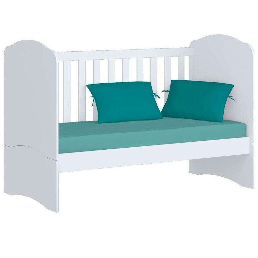 Berço Henn Mini Cama Bala De Menta I02 Branco - 3