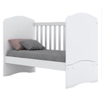 Berço Mini Cama 3 Em 1 Bala De Menta Henn Branco - 2