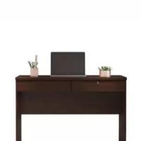 Escrivaninha Felícia Com 2 Gavetas E Chave Jcm Movelaria Café - 3