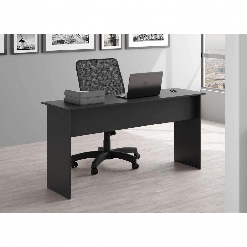 Mesa De Computador Com Gaveteiro 1200 Faucet Preto Onix - 2