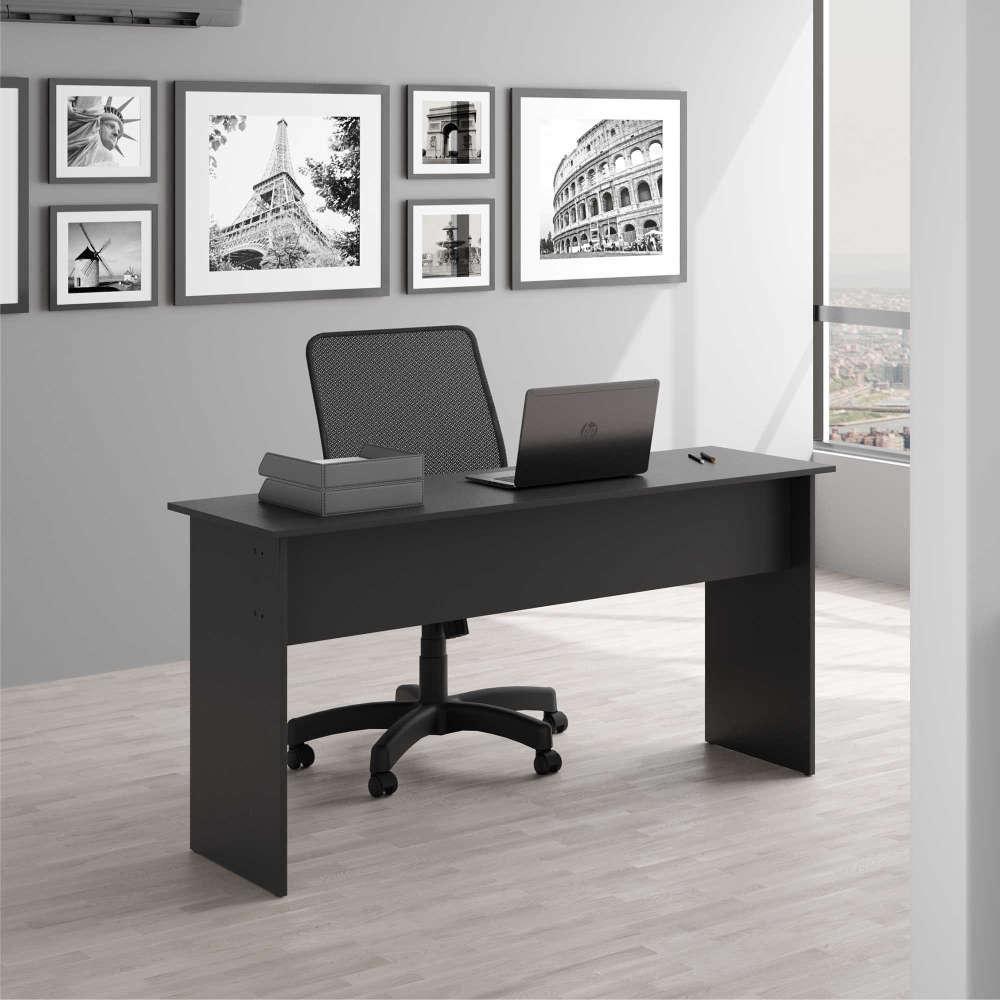 Mesa De Computador Com Gaveteiro 1200 Faucet Preto Onix - 3