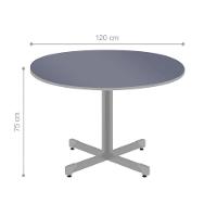 Mesa Executiva 1200 Redon Azul - 2