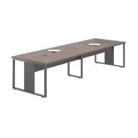 Mesa De Escritorio 3.60 First Freijó Preto - 1