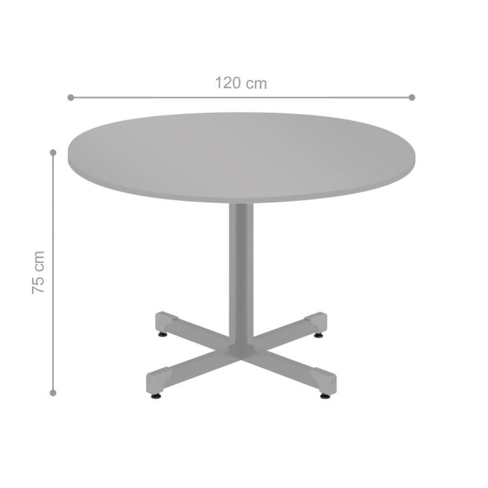 Mesa Executiva 1200 Redon Cinza - 2