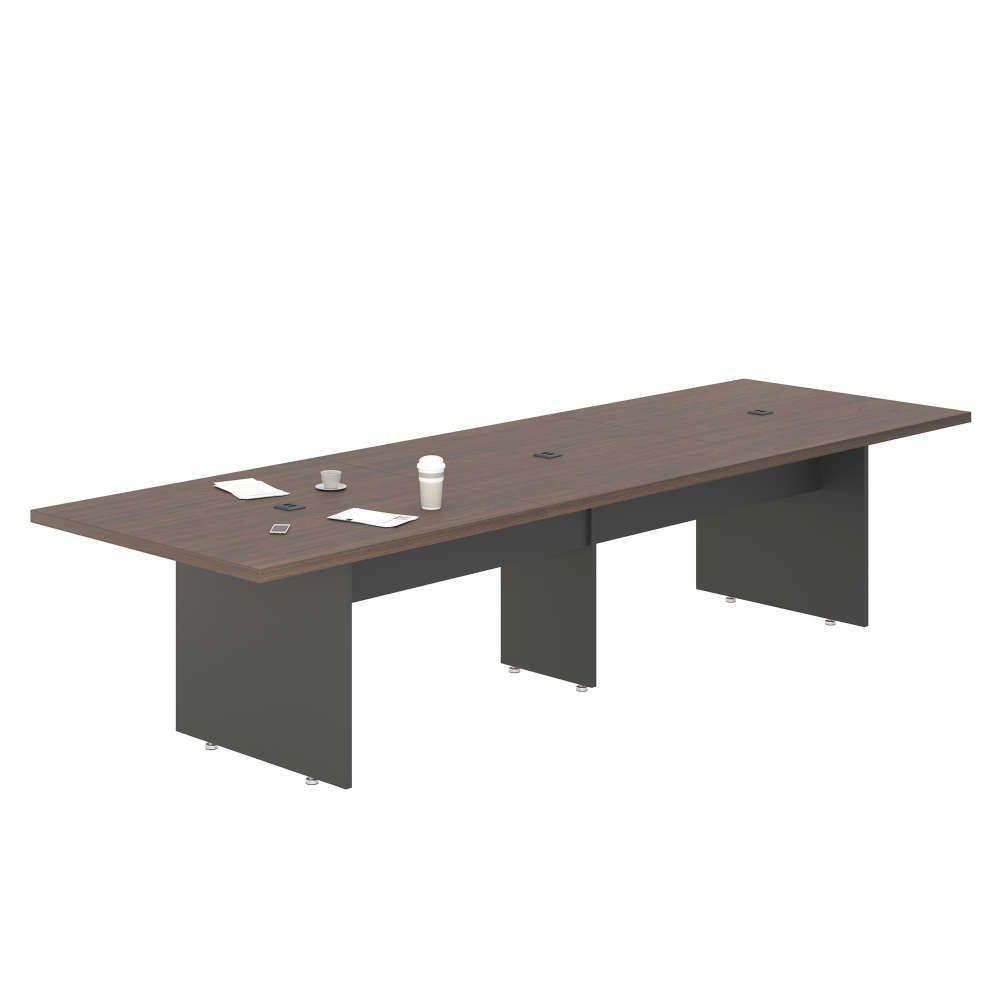 Mesa De Reunião 3,60 Plot Freijo Preto - 1