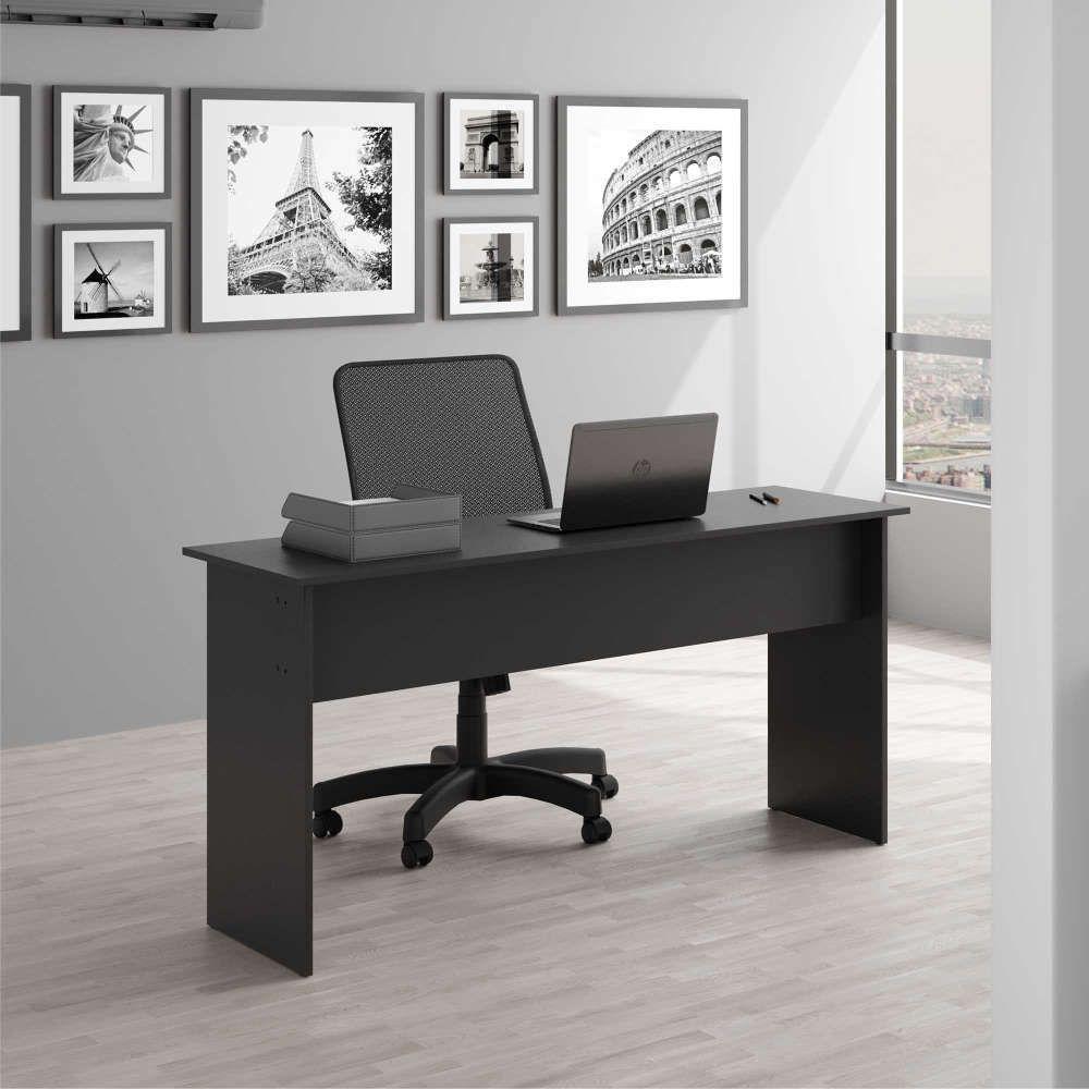 Escrivaninha Com Gavetas 1.20 Crayon Preto Onix - 2