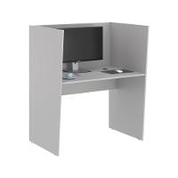 Mesa De Trabalho 1 Lugar Alaska Cinza - 1