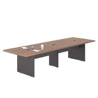 Mesa De Reunião 3,60 Plot Noce Preto - 1