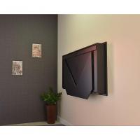 Mesa Home Office Escrivaninha Retrátil Preto - 7