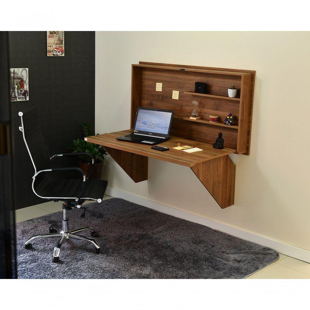 Mesa Home Office Escrivaninha Retrátil Noronha - 1