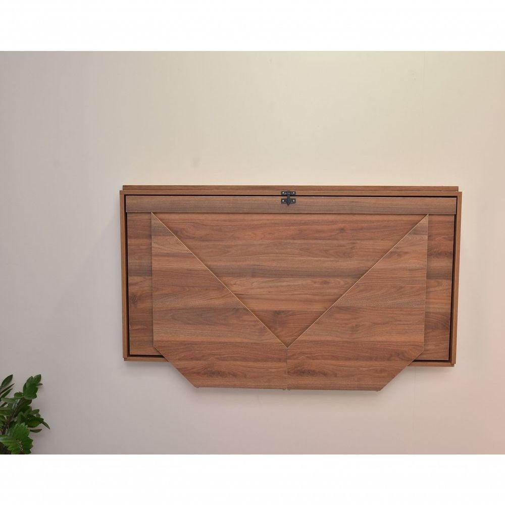 Mesa Home Office Escrivaninha Retrátil Noronha - 4