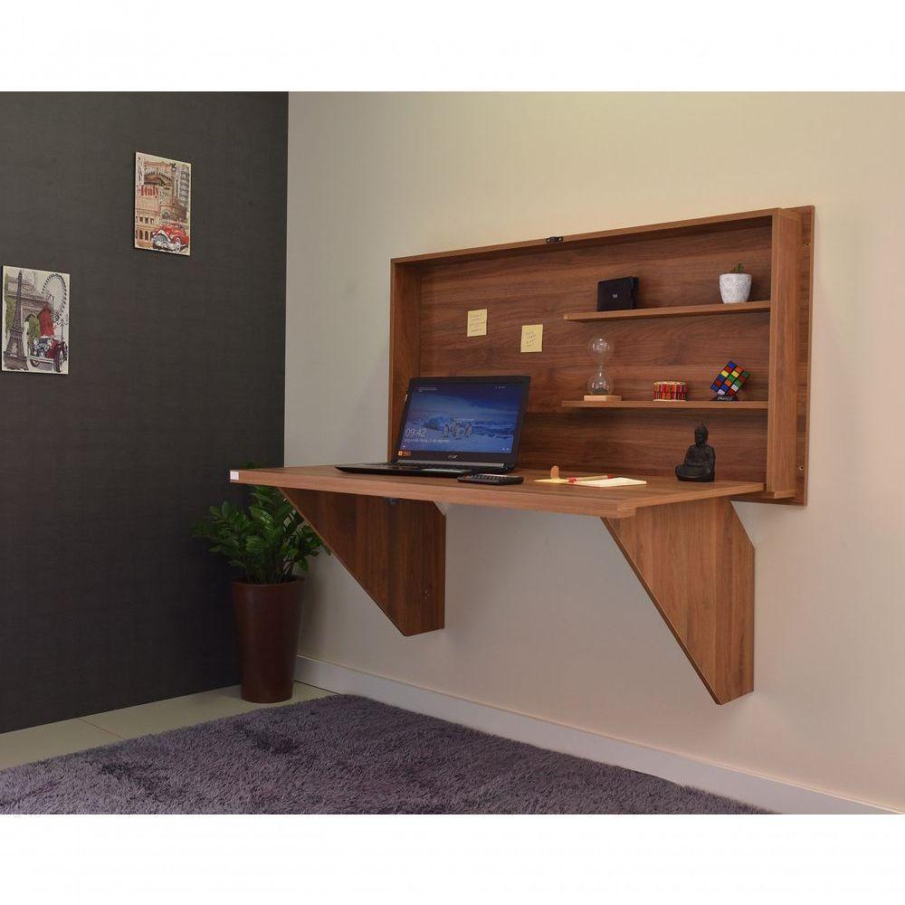 Mesa Home Office Escrivaninha Retrátil Noronha - 7