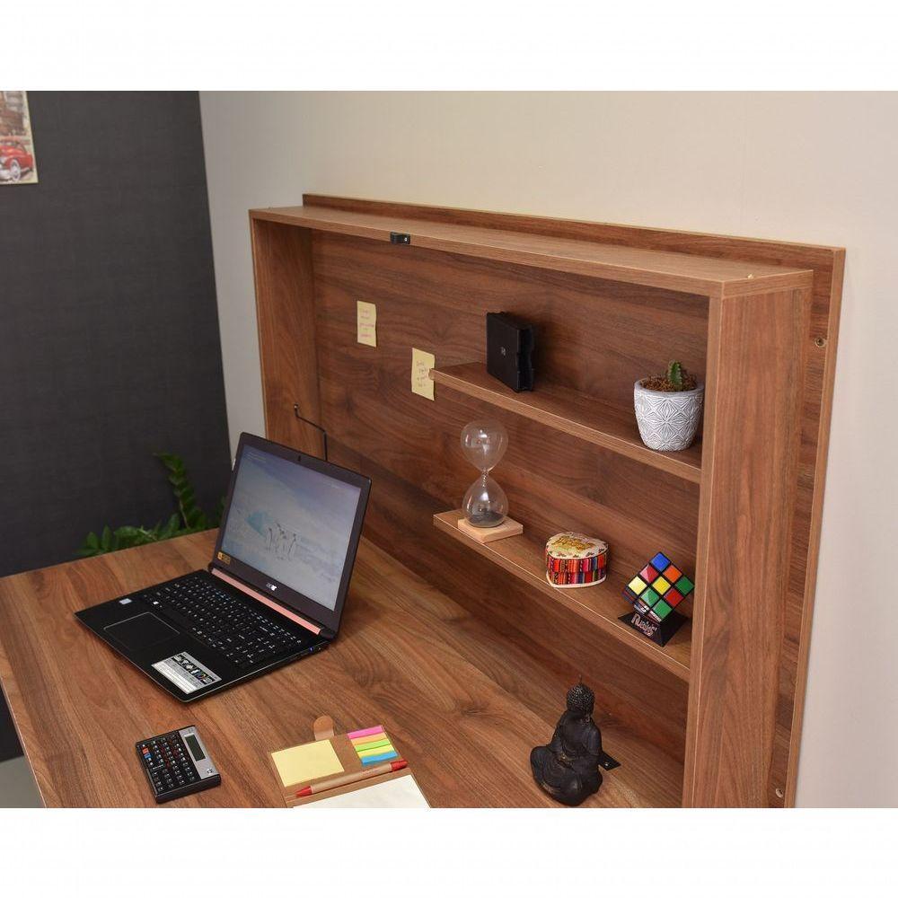 Mesa Home Office Escrivaninha Retrátil Noronha - 8