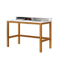 Escrivaninha Vex Com 2 Nichos Branco Nature - 3