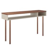 Mesa Para Computador Escrivaninha Marrom Multi Caemmun - 1