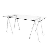 Mesa De Escritório Cavalete Itaim Branco New Green - Branco - 1