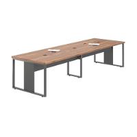 Mesa De Escritorio 3.60 First Noce Preto - 1