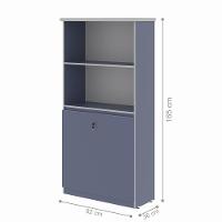 Mesa De Computador E Armario Japão Azul