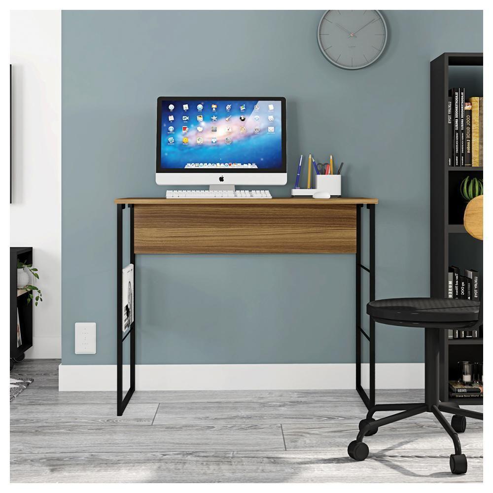 Mesa De Estudo Computador Escritório Fabrick 90 Cm Caemmun - 5