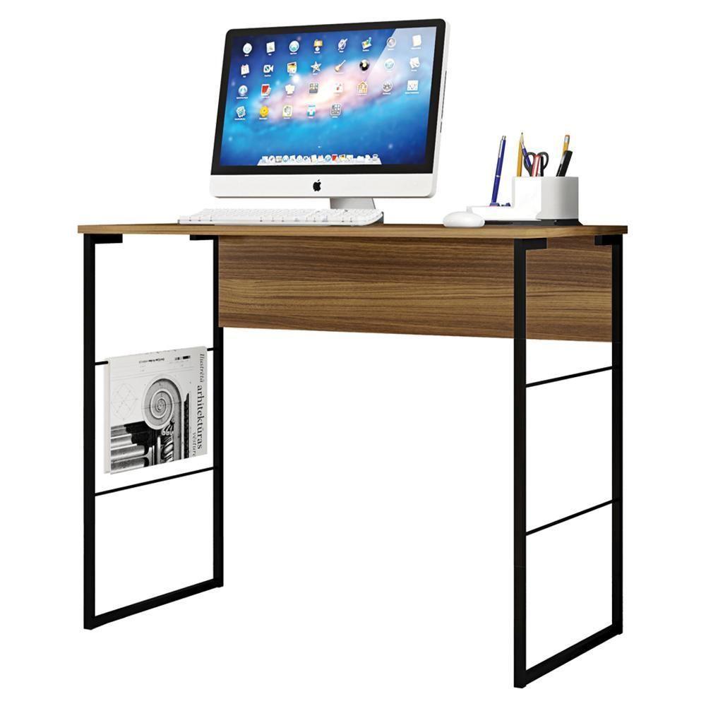 Mesa De Estudo Computador Escritório Fabrick 90 Cm Caemmun - 6